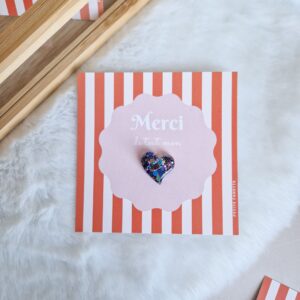 Pin's Coeur tulipe