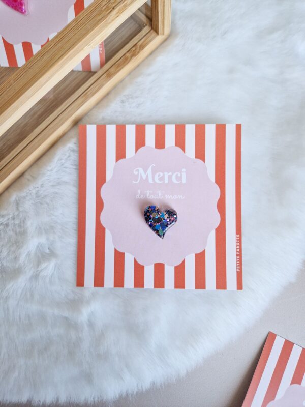 Pin's Coeur tulipe