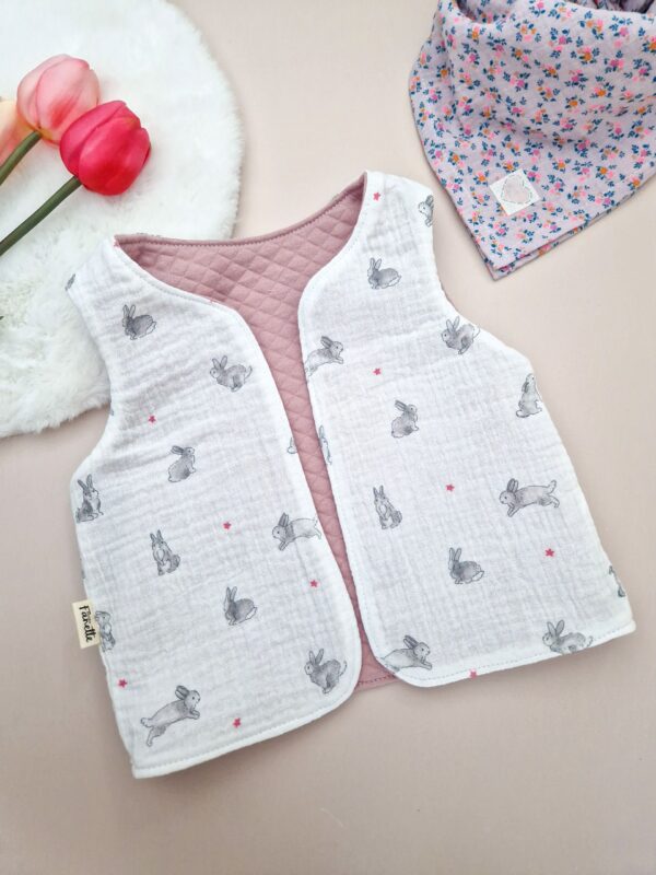 Gilet matelasé Lapinou – Image 2