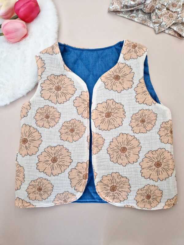 Gilet matelasé Demin – Image 2