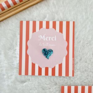 Pin's Coeur tropical