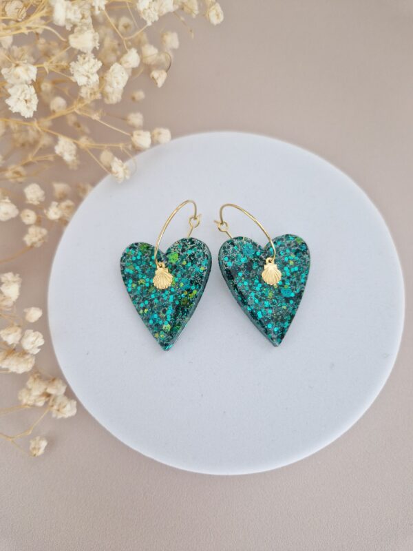 Boucles d'oreilles Lili forêt – Image 2