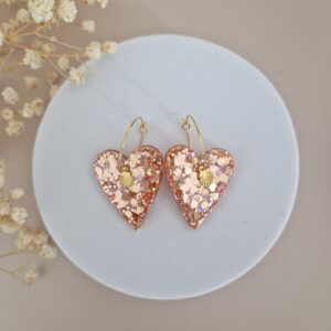 Boucles d'oreilles Lili pamplume