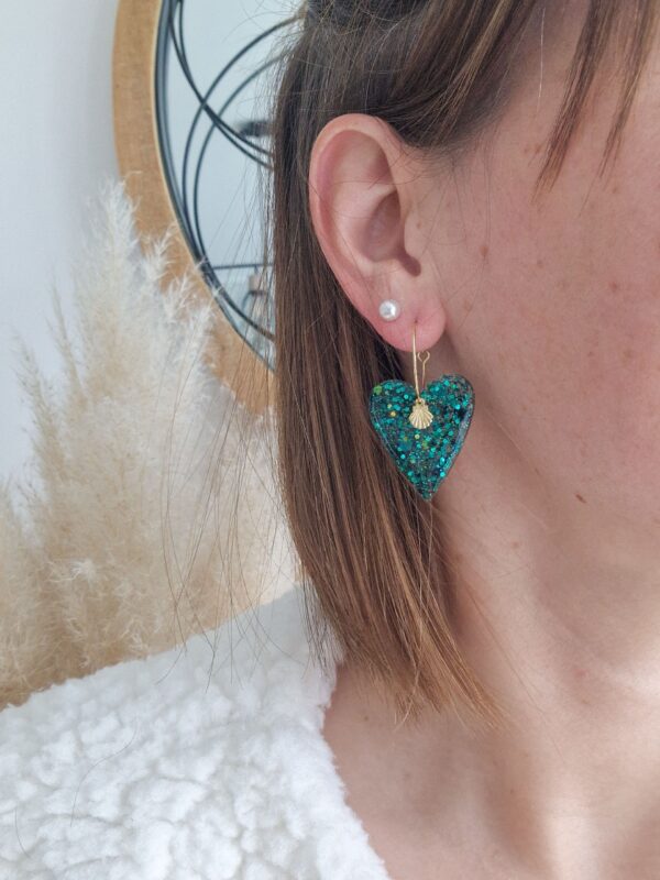 Boucles d'oreilles Lili forêt – Image 3