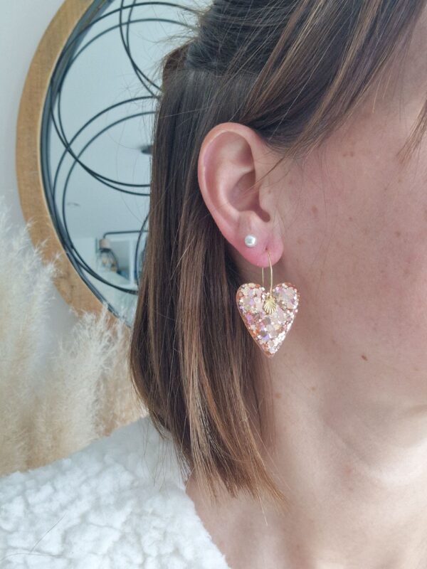Boucles d'oreilles Lili pamplume – Image 3
