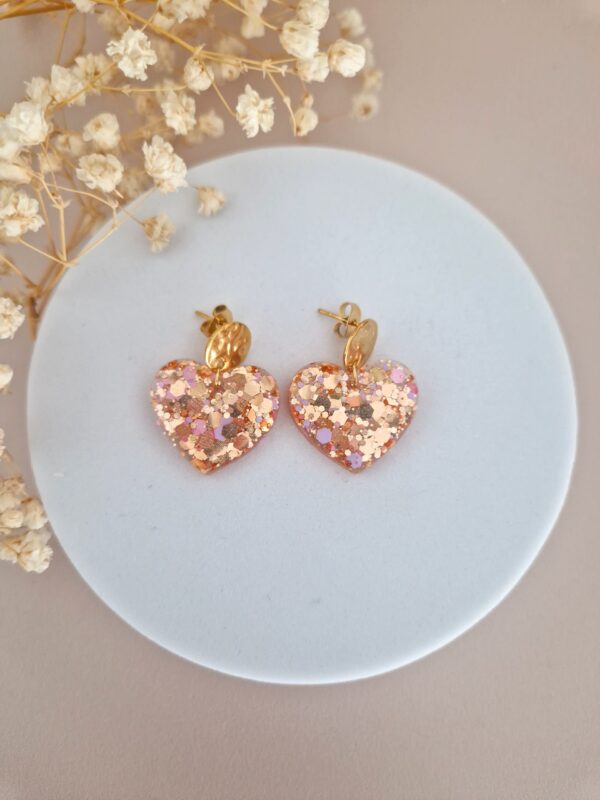 Boucles d'oreilles Anna pamplume – Image 3