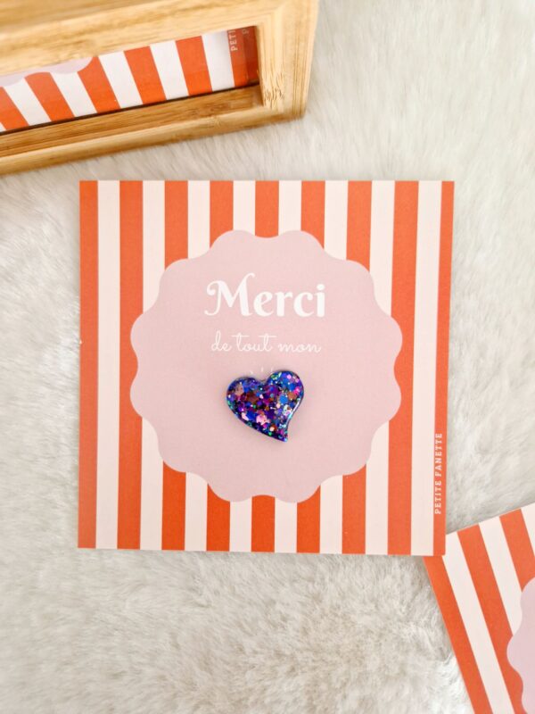 Pin's Coeur Scarabée