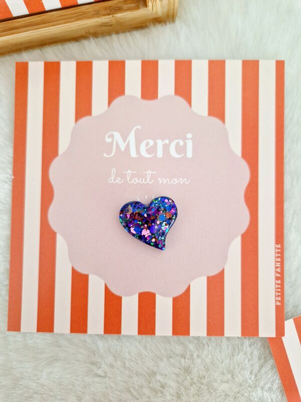 Pin's Coeur Scarabée – Image 2