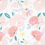 Toile Fleurs Aquarelle