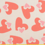 Toile Coeurs