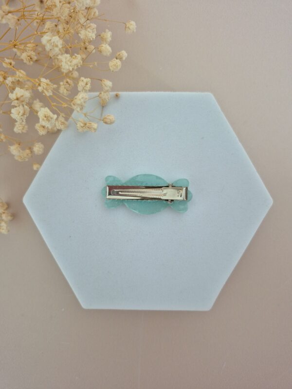 Barrette Bleu bonbon – Image 3