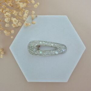 Barrette Argent triangle