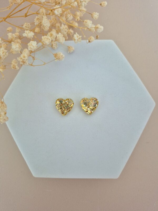 Boucles d'oreilles Gold coeur