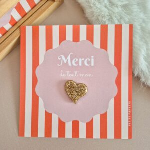 Pin's Coeur Gold
