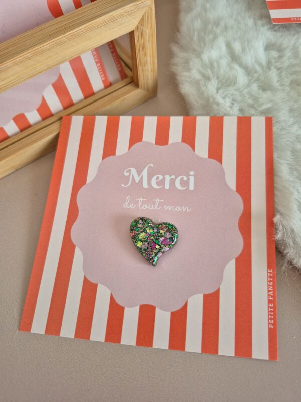 Pin's Coeur Exotique – Image 3