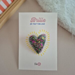 Broche Love Exotique
