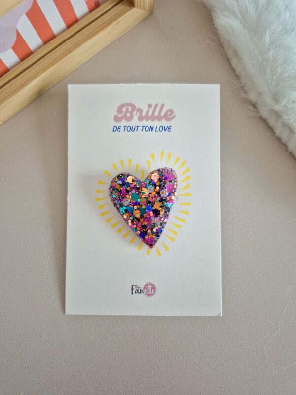 Broche Love Pop