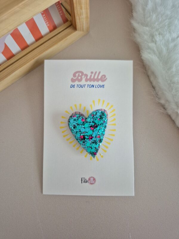 Broche Love Lagon