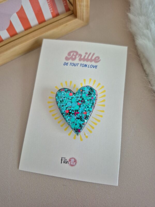 Broche Love Lagon – Image 2