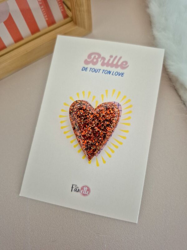 Broche Love Noisette – Image 2