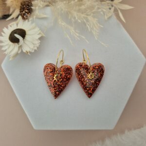 Boucles d'oreilles Lili Noisette