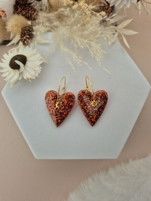 Boucles d'oreilles Lili Noisette