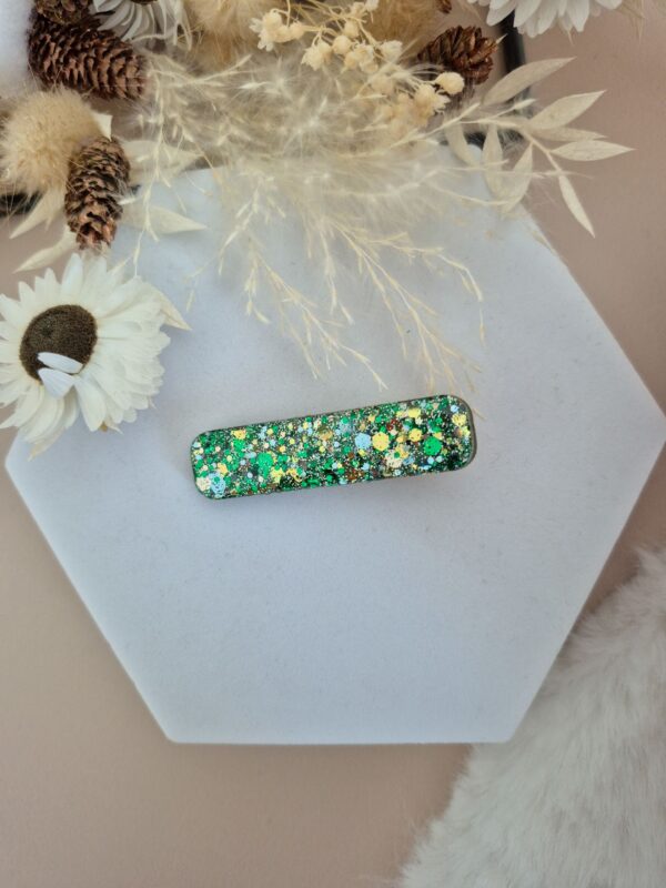 Barrette Lichen Doré barre