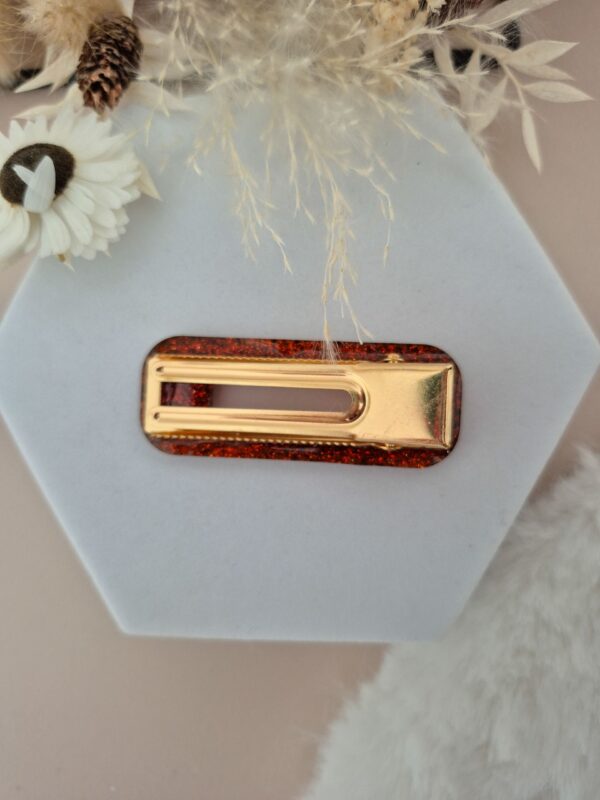 Barrette Noisette rectangle – Image 3