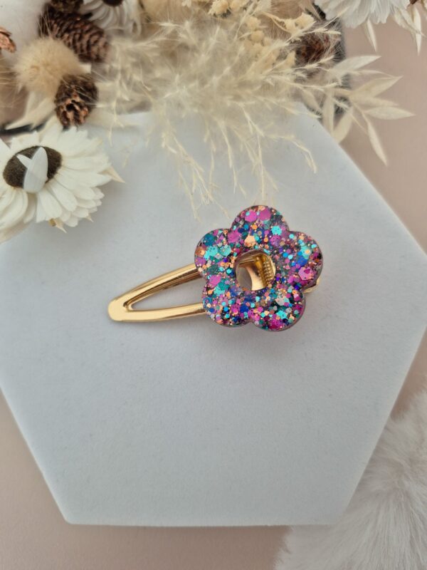Barrette Pop fleur – Image 2