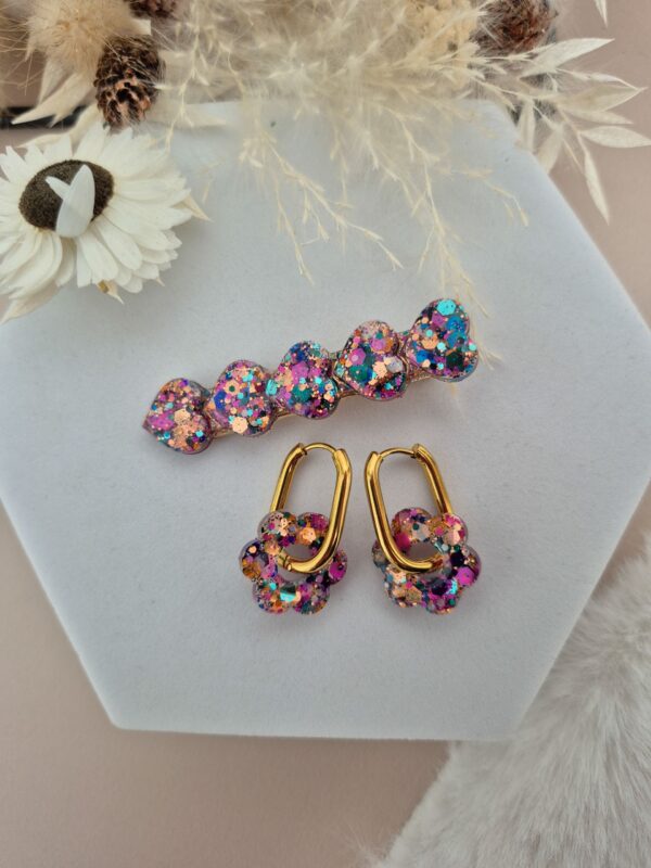 Barrette Pop coeur