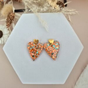 Boucles d'oreilles Lili Opaline