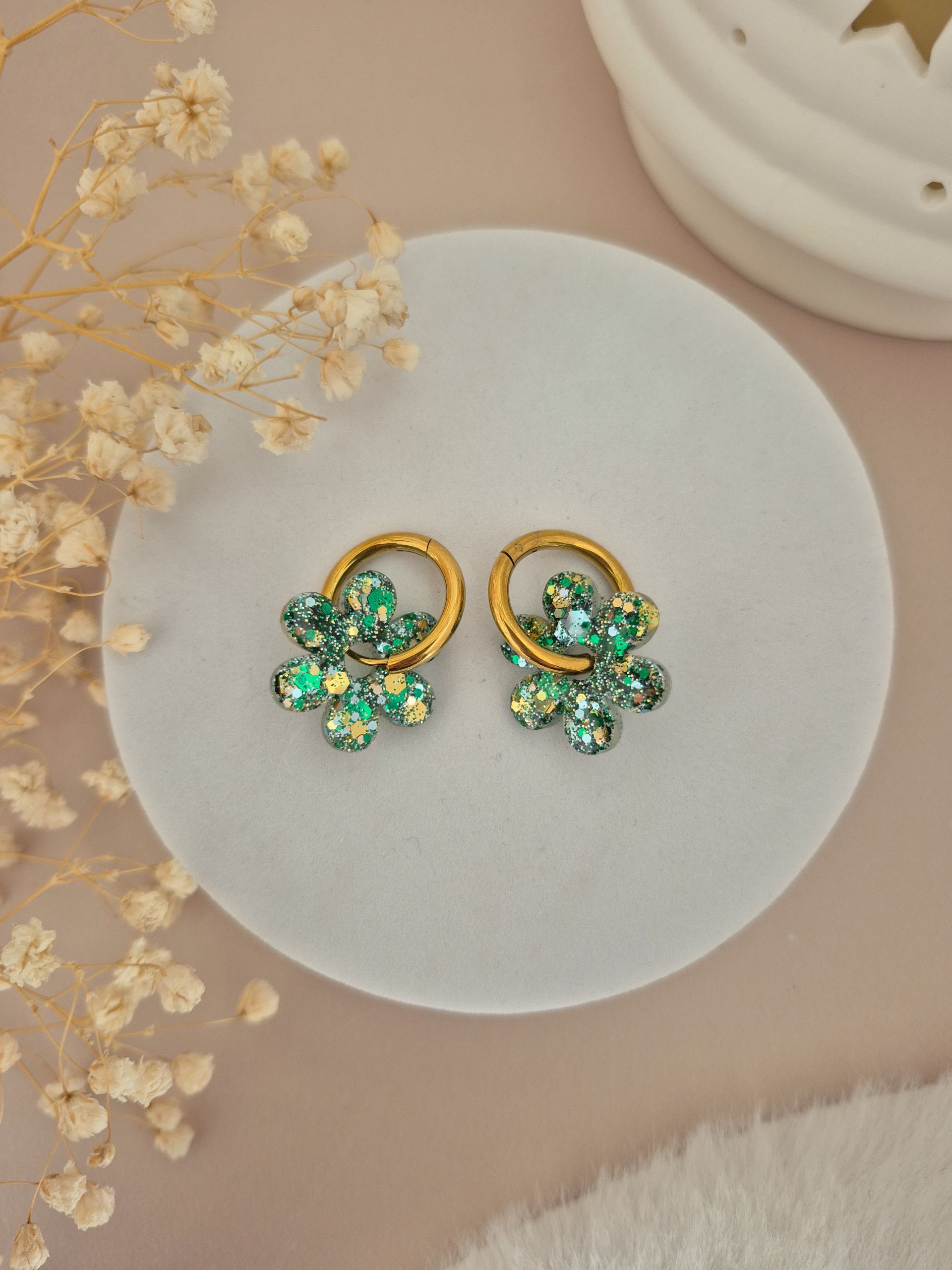 Créoles Georgette Lichen Doré