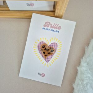 Pin's Coeur Graou moka