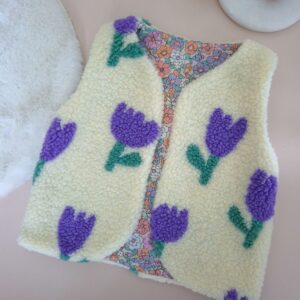 Gilet Fourrure Tulipe