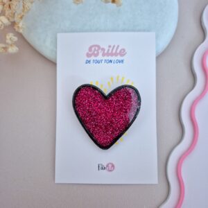 Broche Black Grenadine