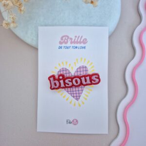 Broche Bisous Cherry Love