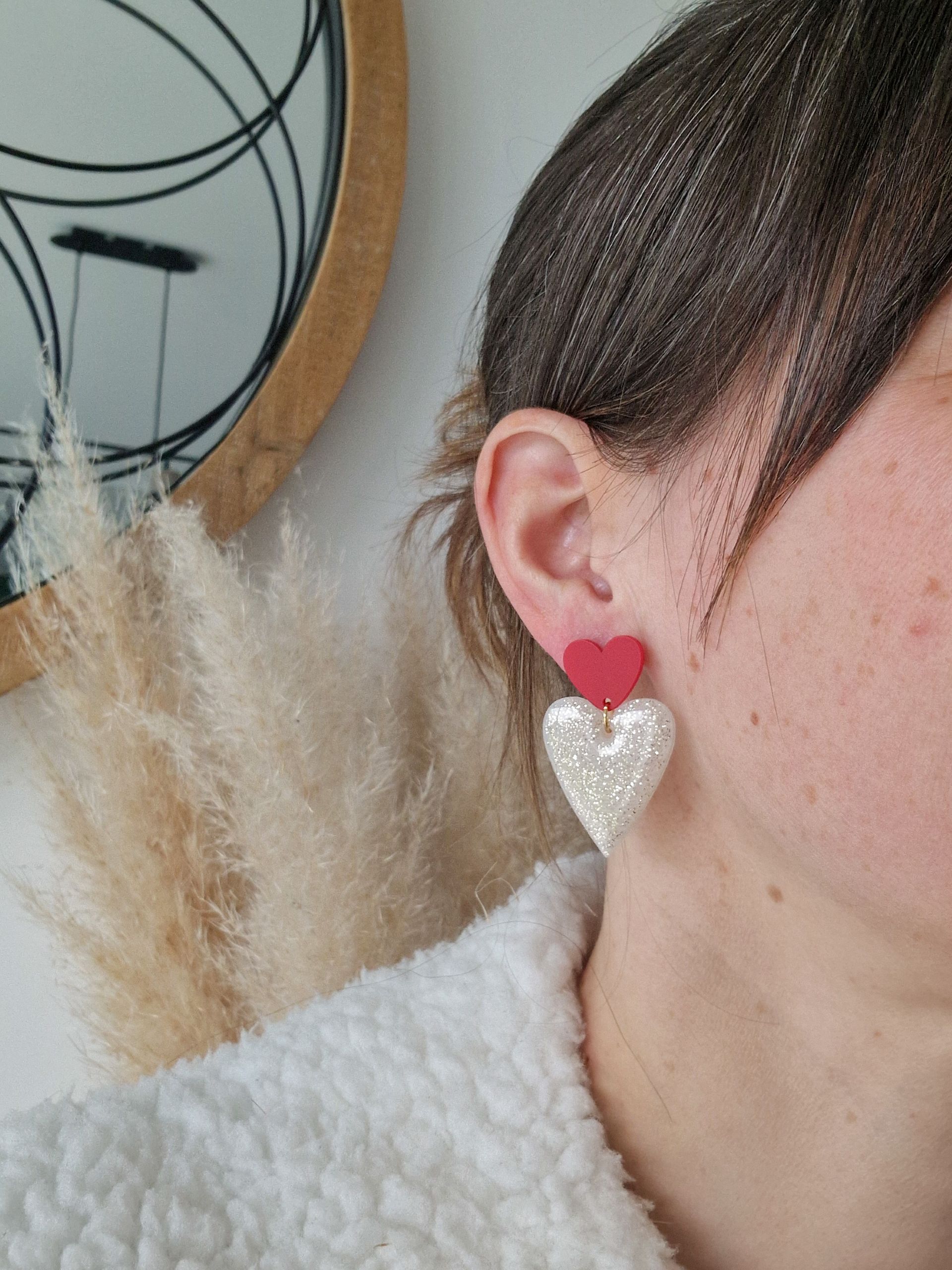 Boucles d'oreilles Lili Nacre – Image 3