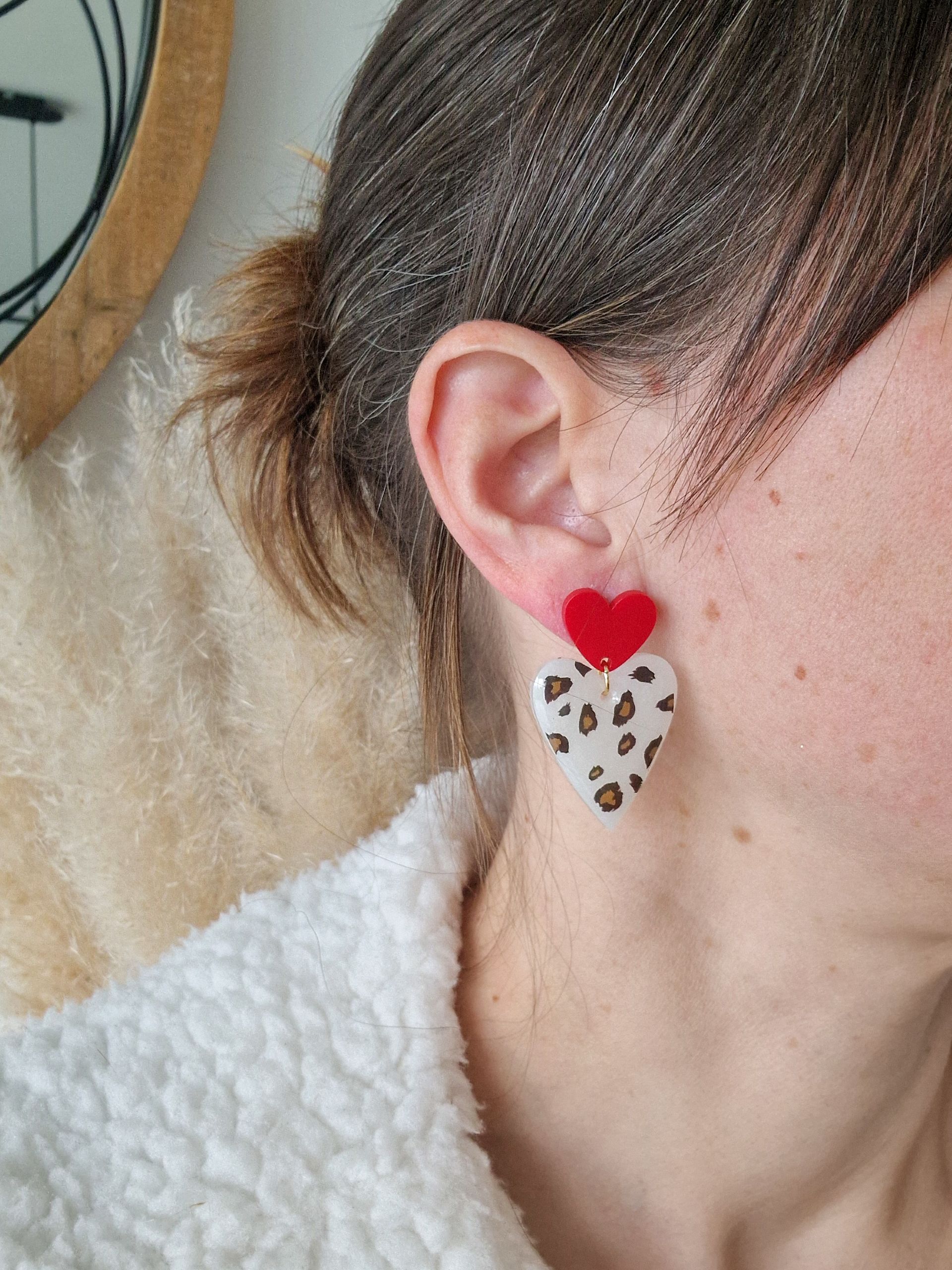 Boucles d'oreilles Lili Love Graou – Image 3