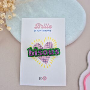 Broche Bisous Crocus