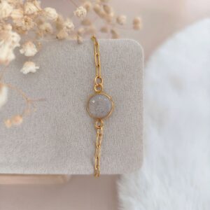 Bracelet Céleste Nacre doré