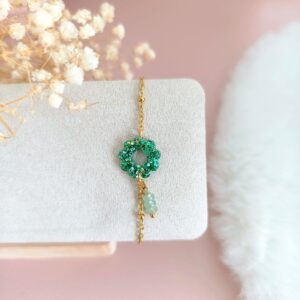 Bracelet Rosie Lichen Doré