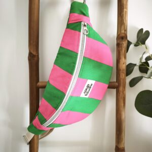 Sac Banane rayures Personnalisable