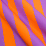 Rayures Orange&Mauve