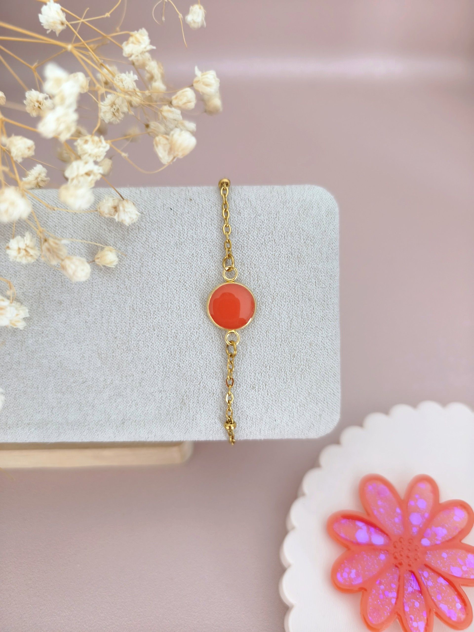 Bracelet Céleste Orange