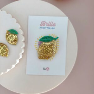Broche Citron Gold