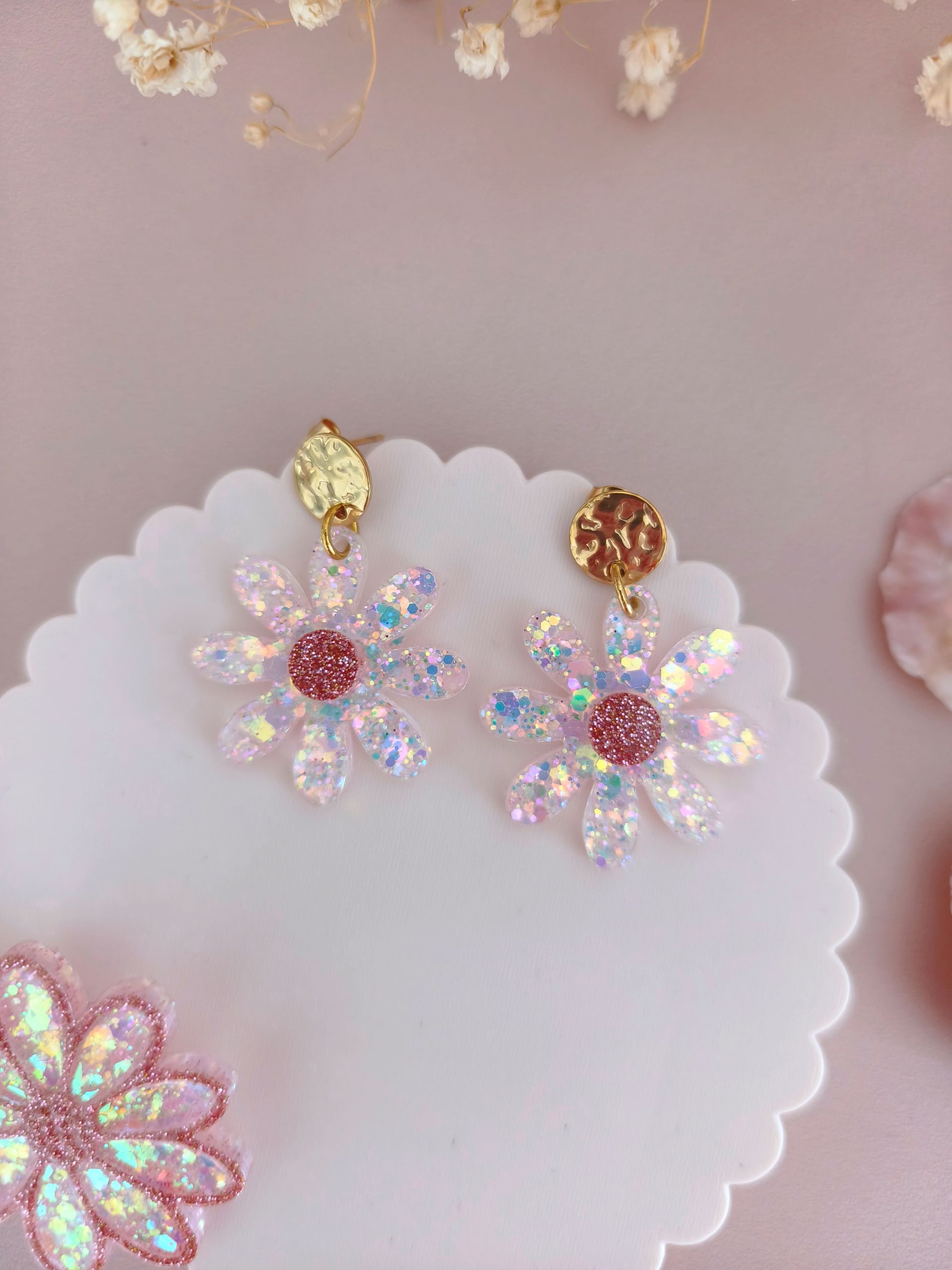 Boucles Flora Perle marine
