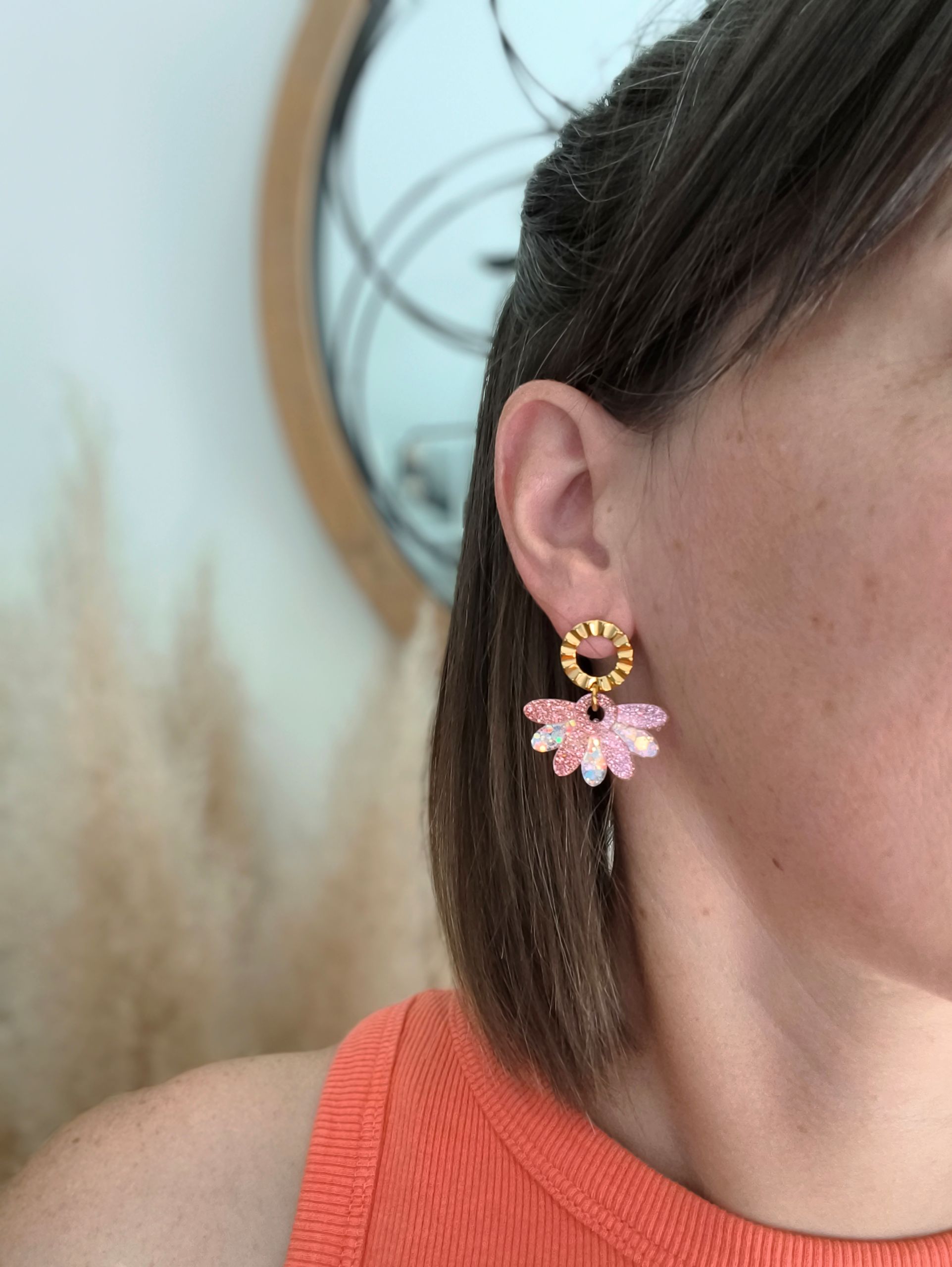 Boucles Palma Perle marine – Image 2