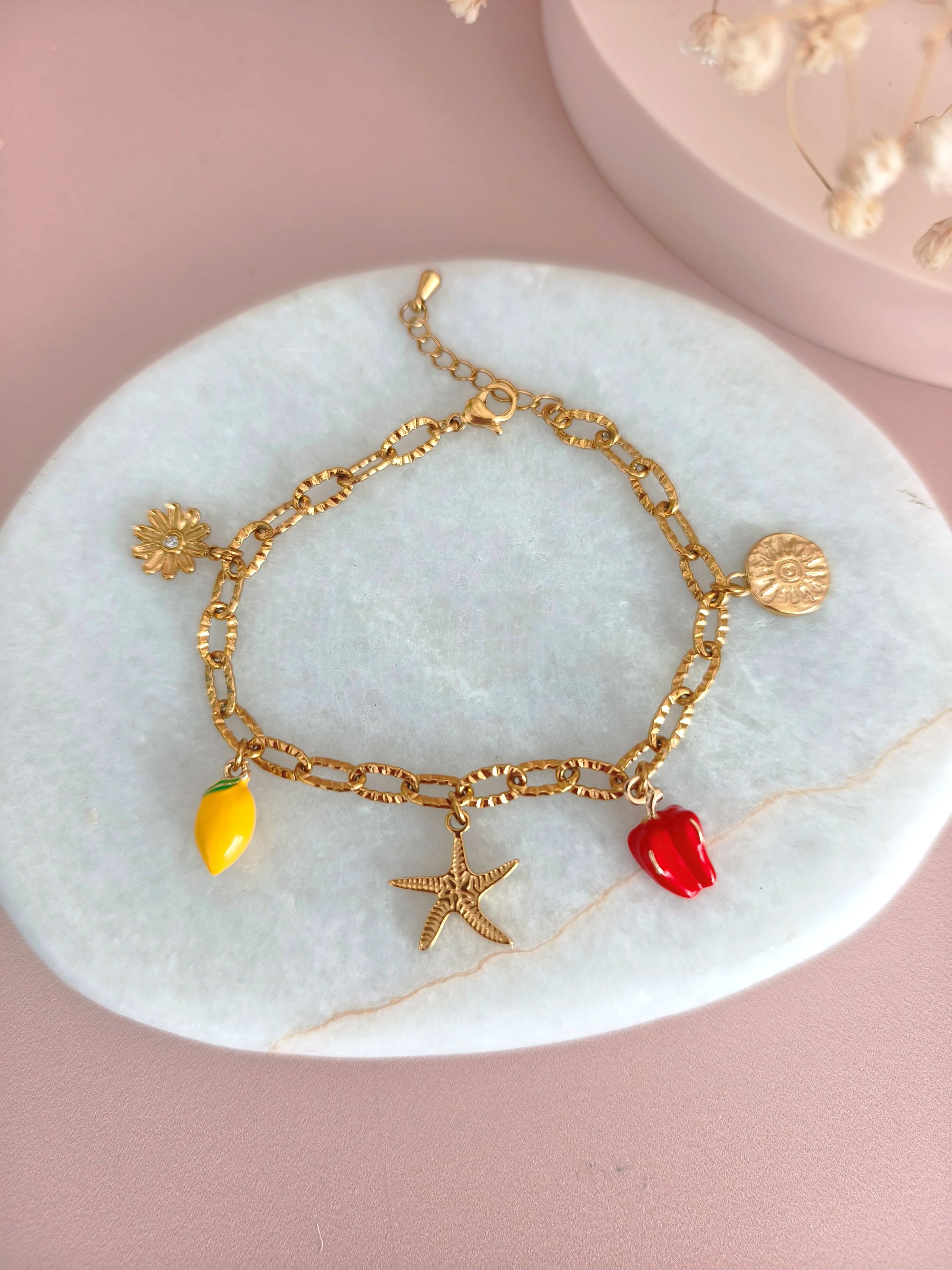 Bracelet Charms Citron