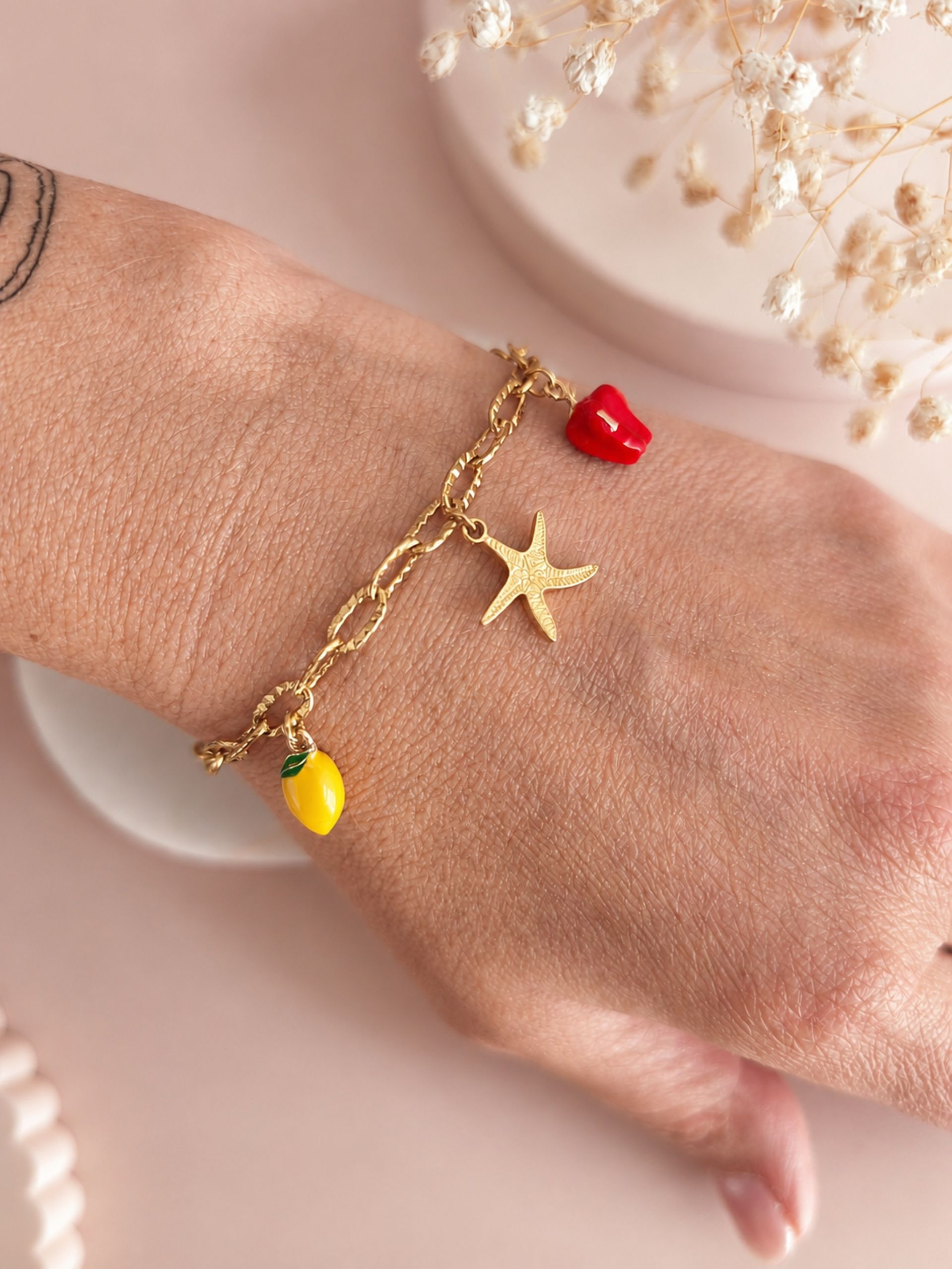 Bracelet Charms Citron – Image 2